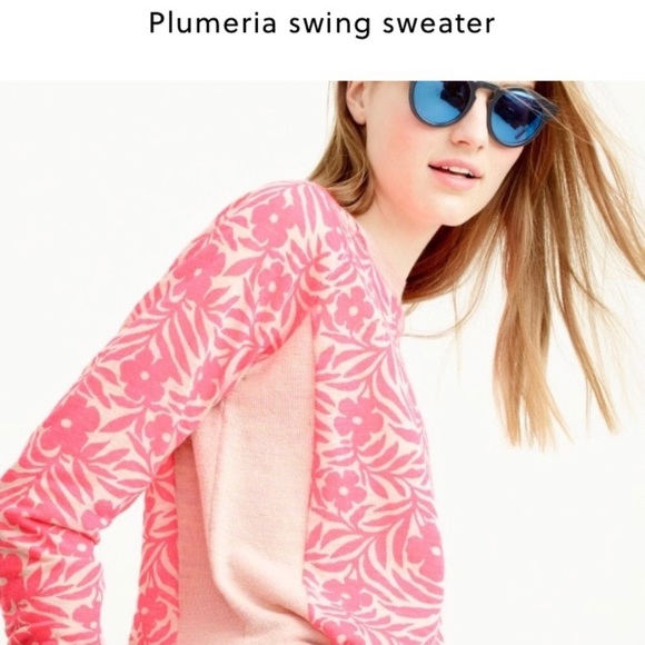 JCrew Plumeria Swing Sweater - Picture 2 of 7